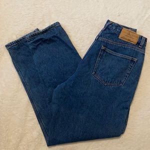 Vintage Eddie Bauer Flannel Lined High Rise Jeans Size 12